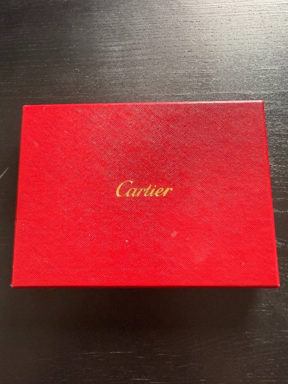 Authentic Empty Cartier Box 7.5x5.5x1